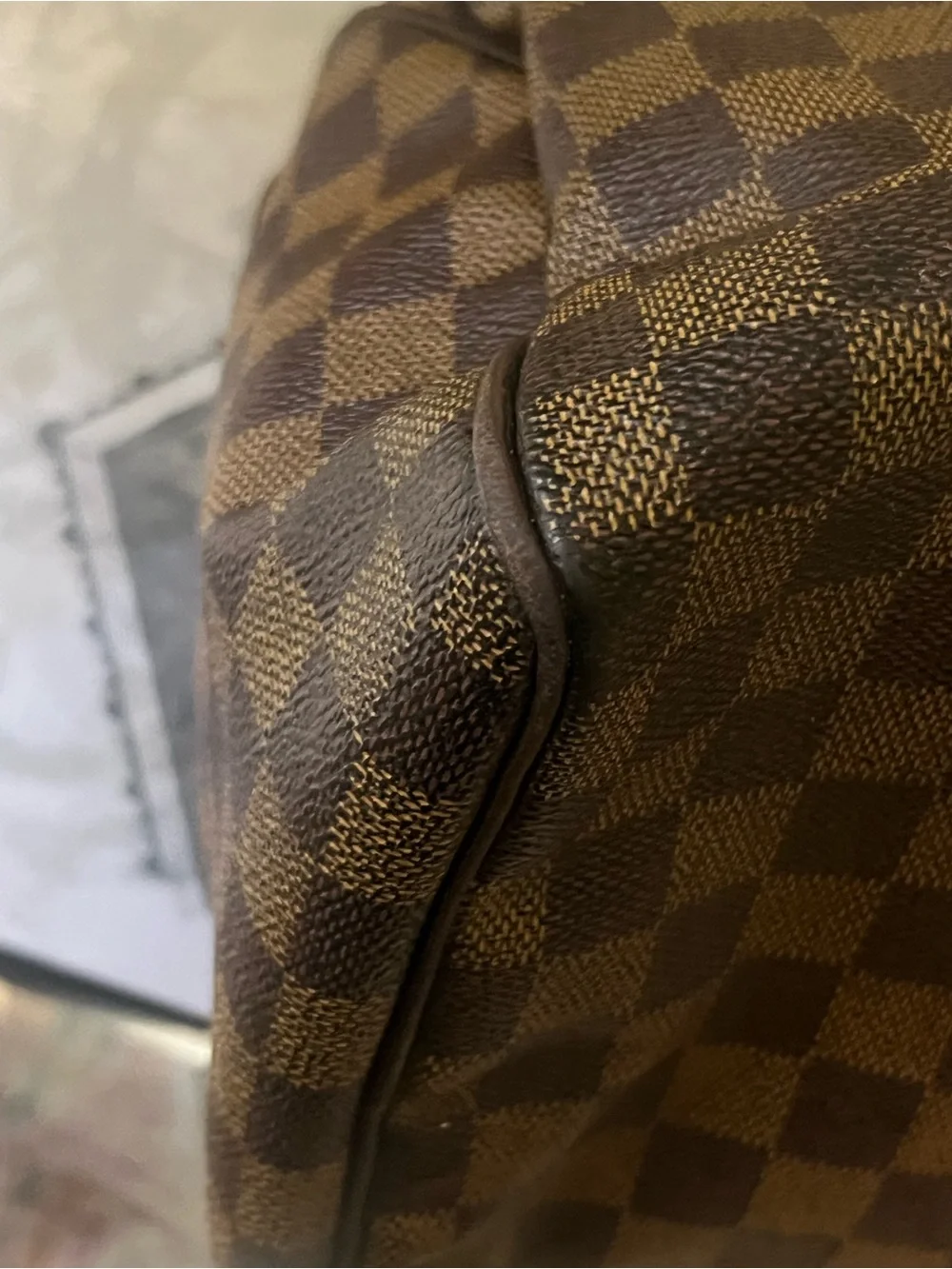 Authentic Louis Vuitton Speedy 30 Damier with Lock